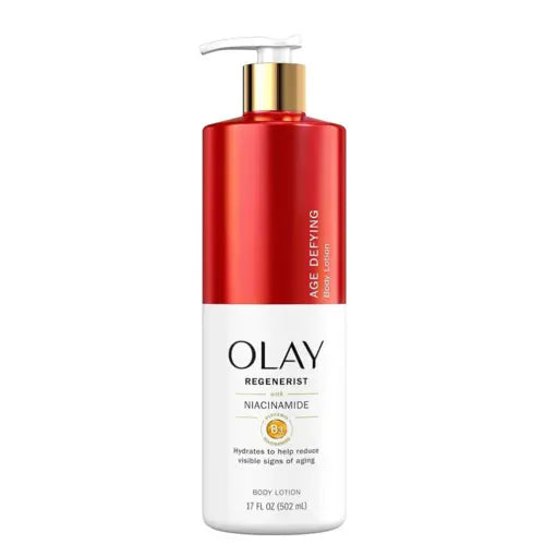 Olay Regenerist
Niacinamide Body Lotion 17 fl
Oz (hydrates to help reduce visible signs of aging)