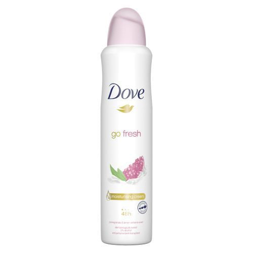Dove Go Fresh Pomegranate
Lemon Verbena Deodorant
Spray 250ml