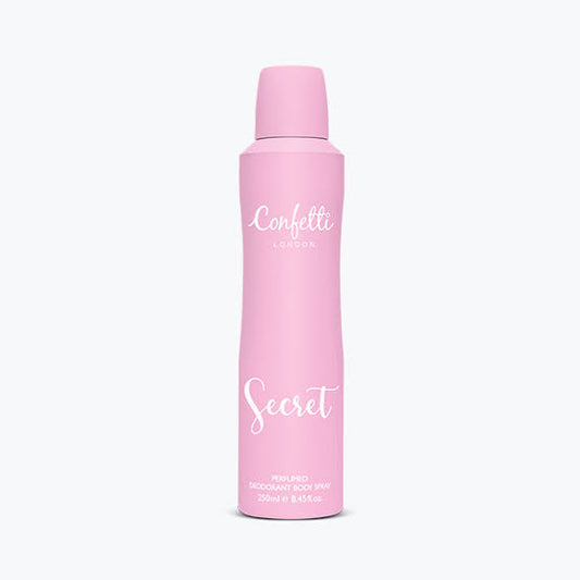 Confetti LONDON Secret Body Spray 250ml (Women)