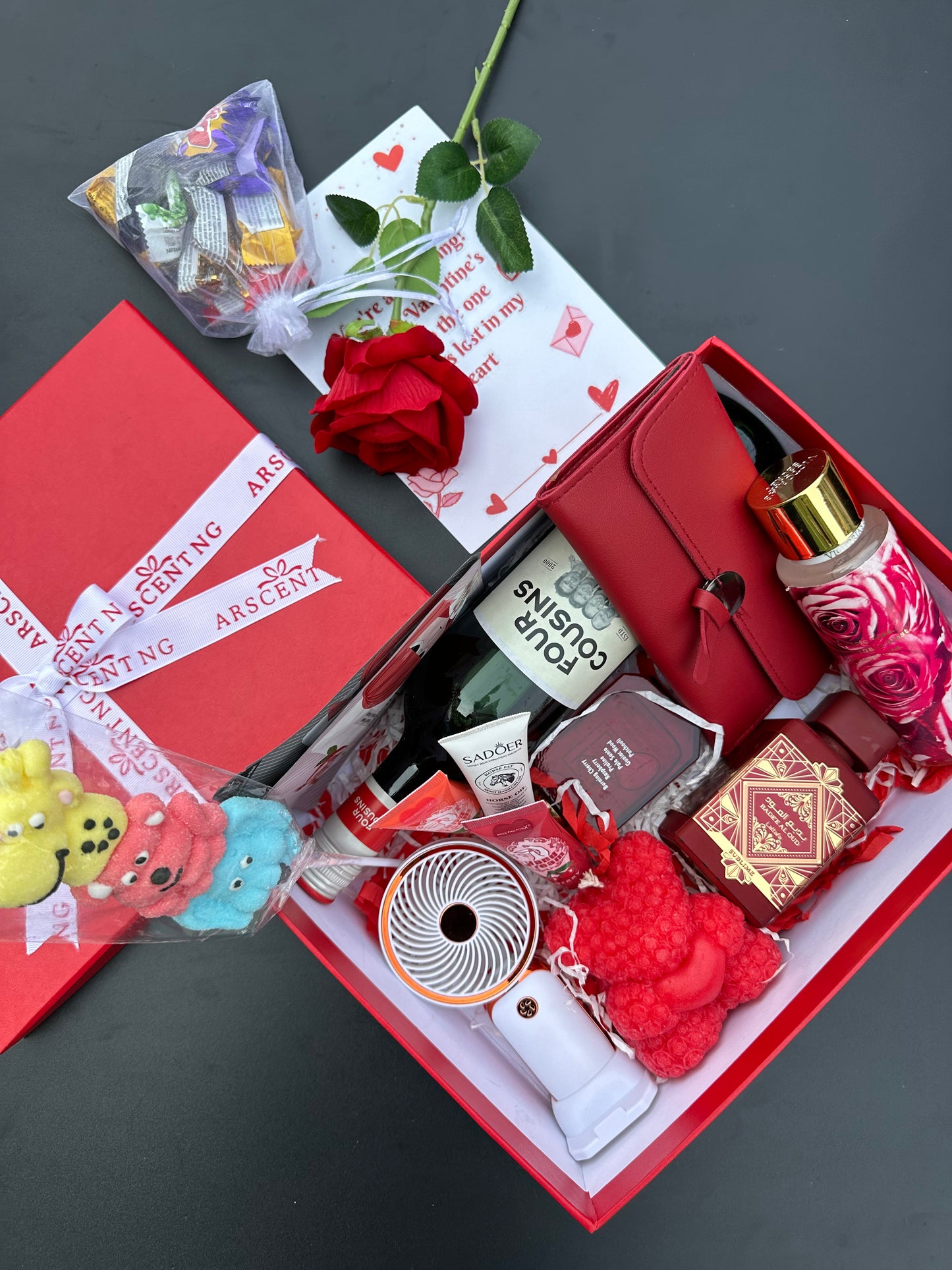 Red Valentines gift for her