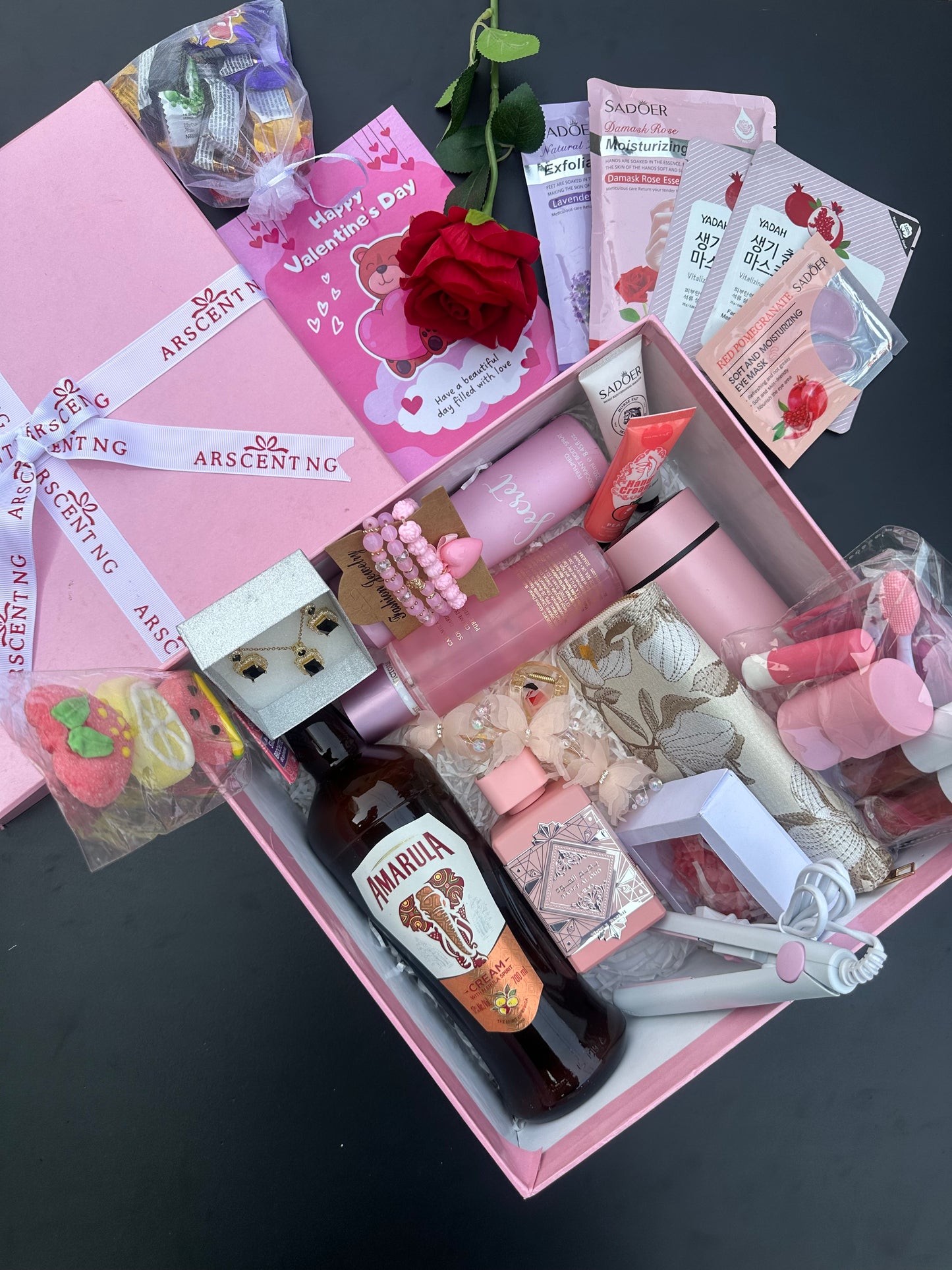 Boss Lady Pink Valentines Package