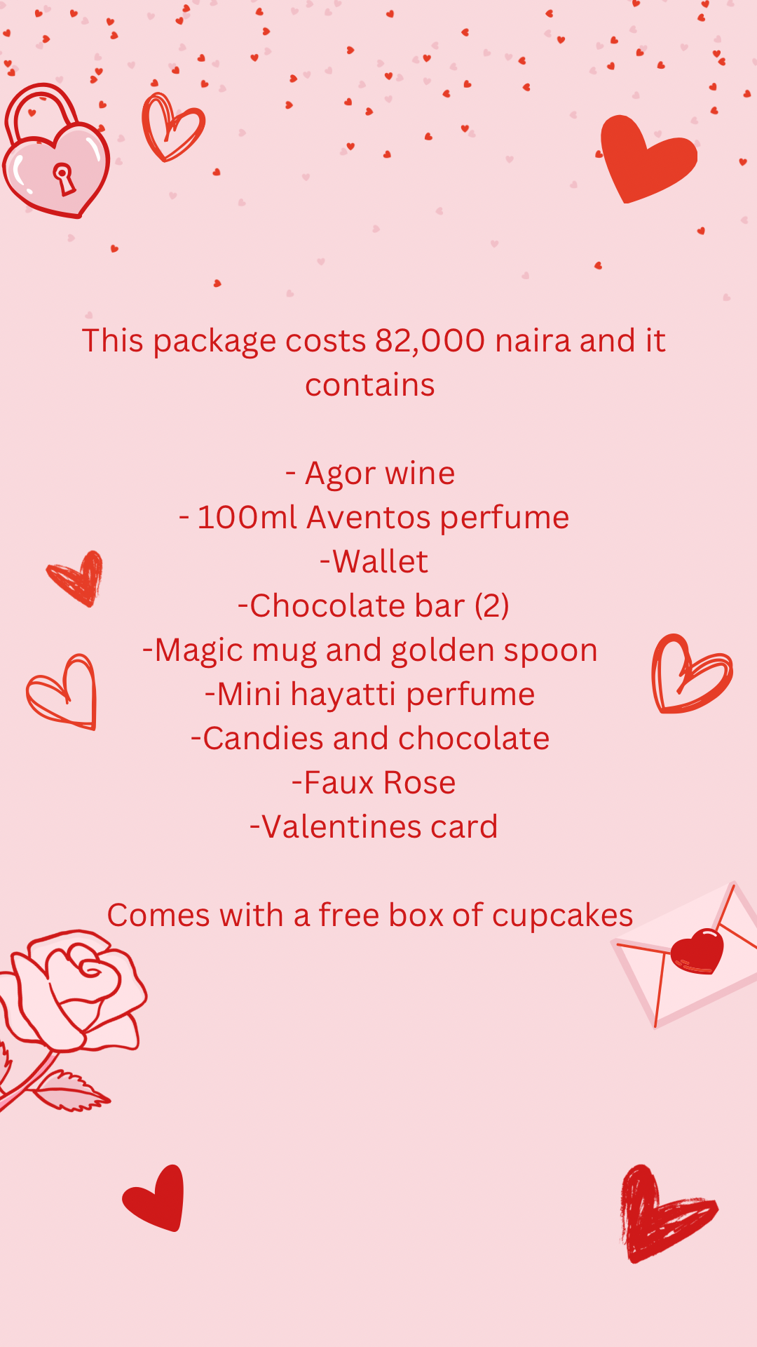 Blue & Black Valentines Gift Package For Him