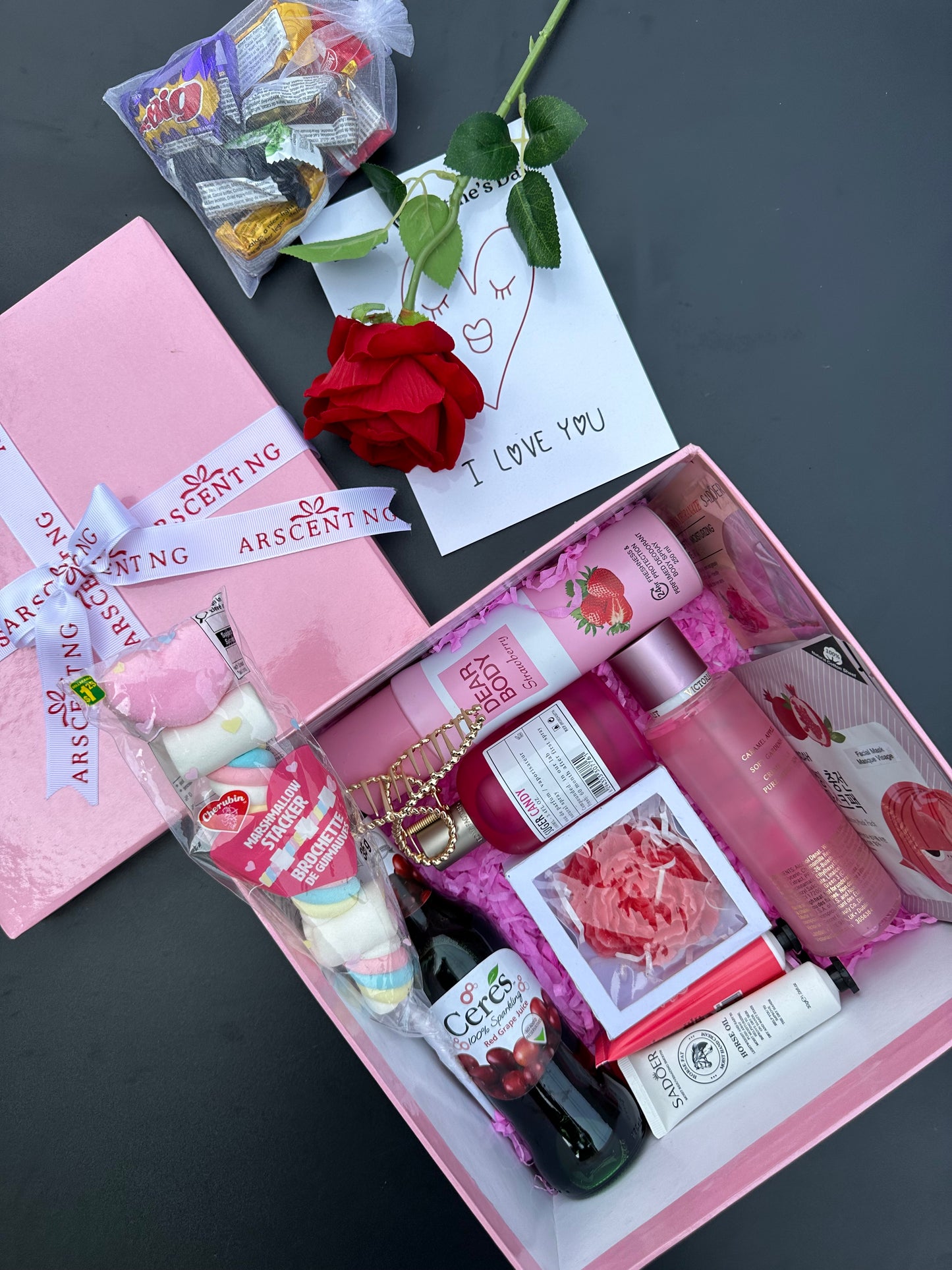 Pink Valentine package for Her