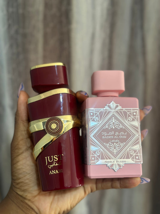 Just Anabi & Badde Al Oud Noble Blush Combo