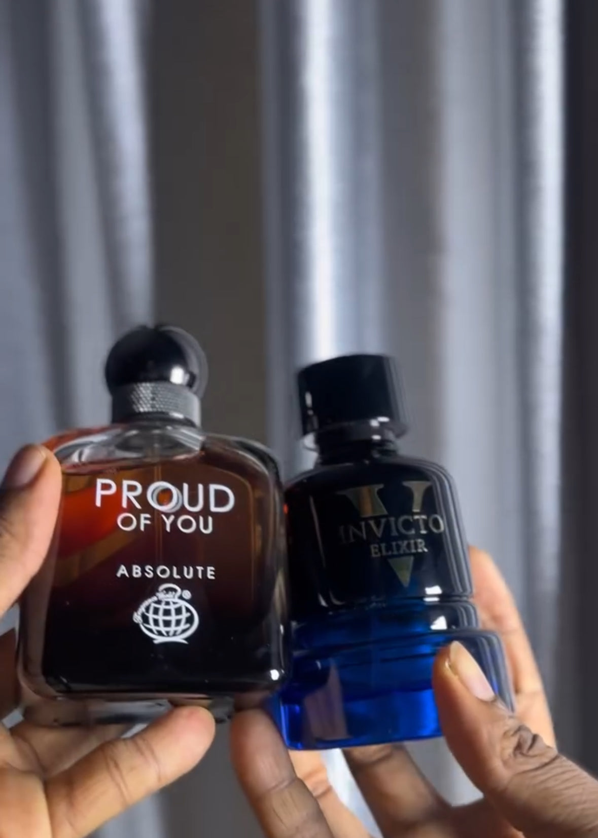 Invicto victorious elixir & proud of you absolute