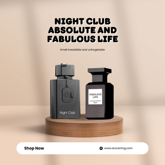 Night Club Absolute & Fabulous Life by Fragrance World