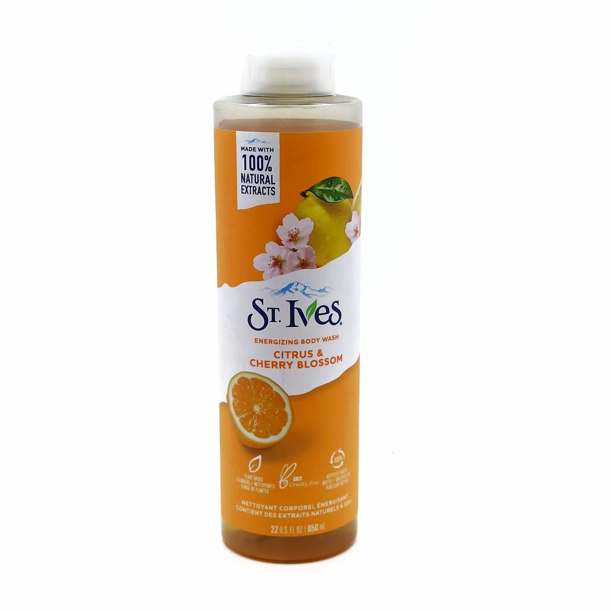 St. Ives Fresh Citrus & Cherry Blossom Body Wash 650ml