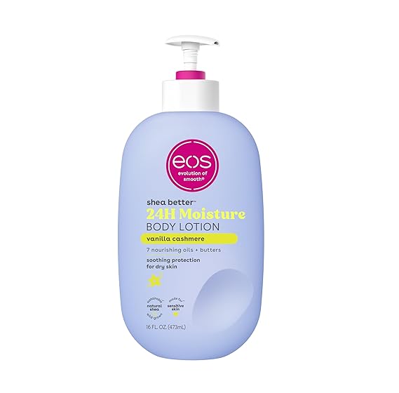 EOS Shea Better Vanilla Cashmere Body Lotion 16FL. OZ (473ml)
