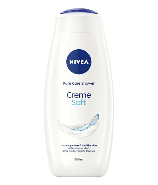 Nivea Pure Care Shower Crème Soft 500ml.