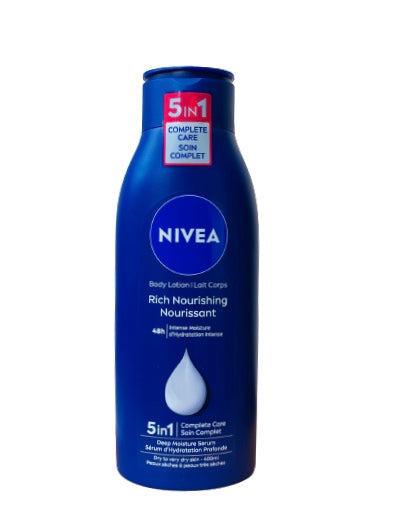 Nivea Rich Nourishing Complete Care 5-in-1 Body Lotion 400ml.