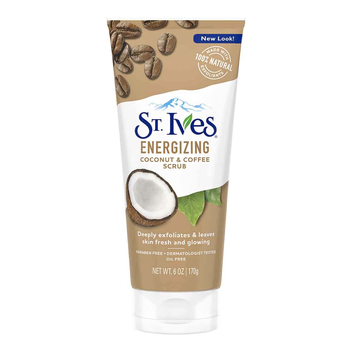 St Ives Energizing Coconut & Coffee Scrub 170g