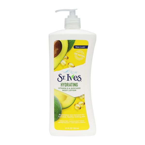 St Ives Hydrating Vitamin E And Avocado Body Lotion 621ml