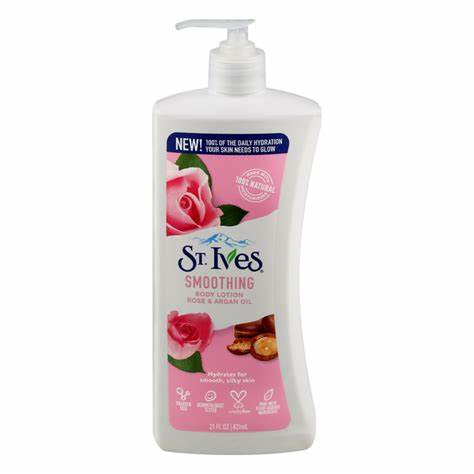 St Ives Smoothing Rose And Argan Oil Body Lotion 621ml
St Ives