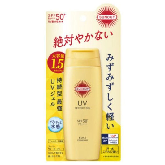 Kose Suncut UV Perfect Gel Sunscreen – SPF 50+PA++++ (120g)