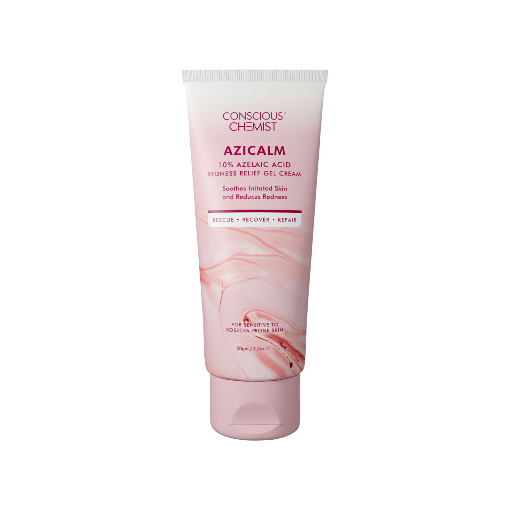 Conscious Chemist Azicalm 10% Azelaic Acid Redness Relief Gel Cream 50gm