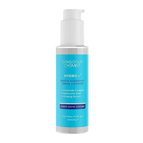 Conscious Chemist Hydro+ Gentle Hydrating Cream Cleanser 100ml