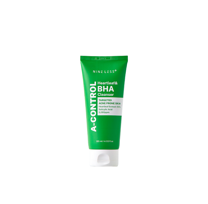 Nineless A-control Heartleaf & BHA Cleanser 120ml