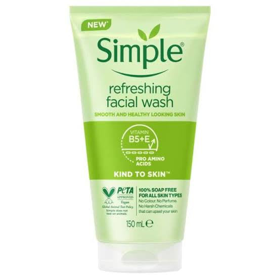 Simple Refreshing Face Wash 150ml