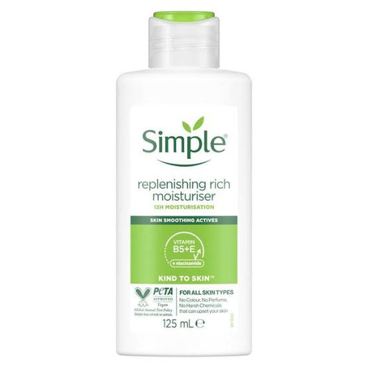 Simple Kind To Skin Replenishing Rich Moisturizer 125ml