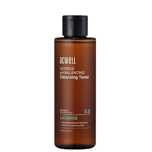 Acwell 5.5
Licorice ph Balancing
Cleansing Toner 150 ml/ 5.1 fl oz.