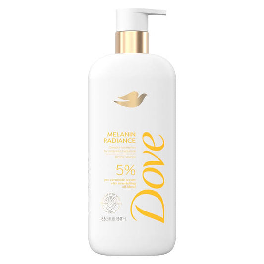 Dove Melanin Radiance 5% Body Wash 547 ml