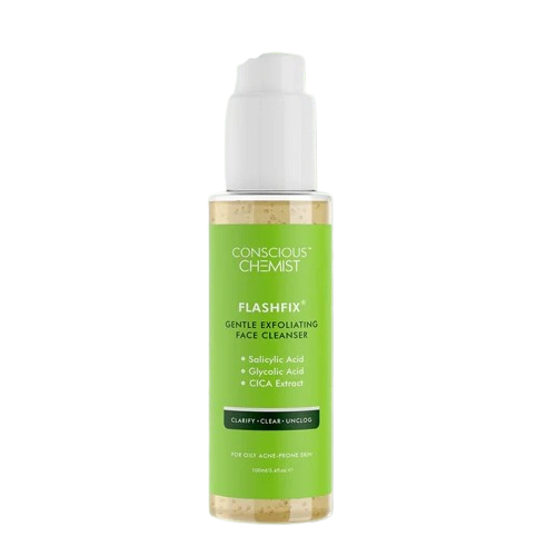 Conscious Chemist FlashFix Gentle Exfoliating Cleanser 100ml